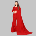 Bollywood Georgette Saree For Women (Red). 