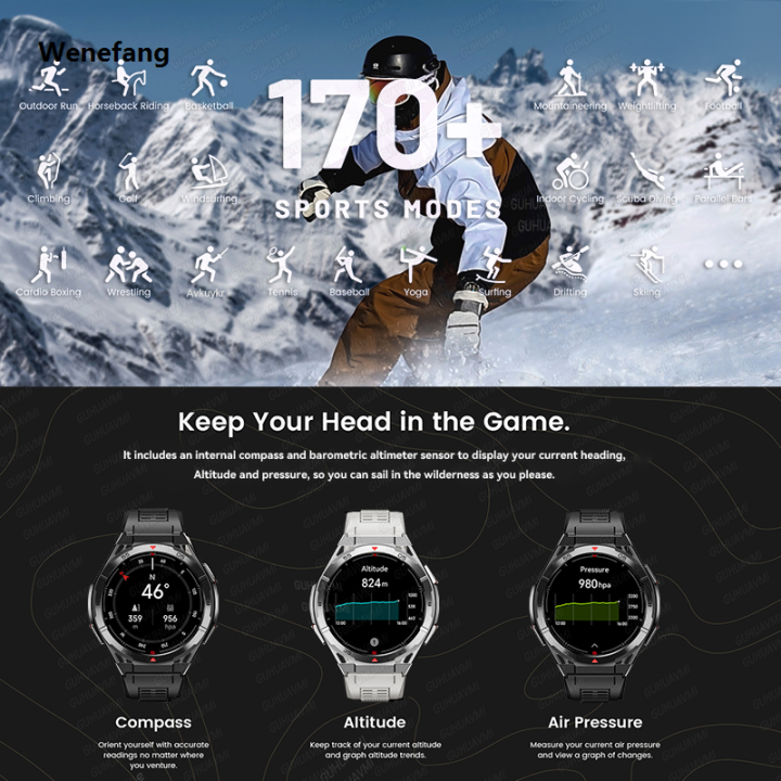 Wenefang%202025%20For%20HUAWEI%20NEW%20outdoor%20Smart%20Watch%201.43''%20AMOLED%20Display%20Outdoor%20High%20Quality%20Compass%20Built-in%20AGPS%20Bluetooth%20Call%2010ATM%20SWIM%20Smartwatch%20-%20Image%204