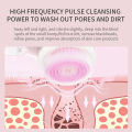 Luxury KSKIN silicone facial cleansing brush manual massage facial brush soft bristles exfoliator double sided face wash brush. 