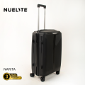NUELITE NARITA 24-Inch Check-In Luggage | 8 Wheel Spinner Trolley Bag | Anti-Theft Zipper Integrated Lock Extra Security | Hard Shell Suitcase. 