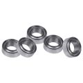 ZOROOM 10Pcs Miniature Sealed Metal Shielded Metric Radial Ball Bearing Model: MR106-ZZ 6X10X3mm & 10Pcs MR74-ZZ 4x7x2.5mm. 