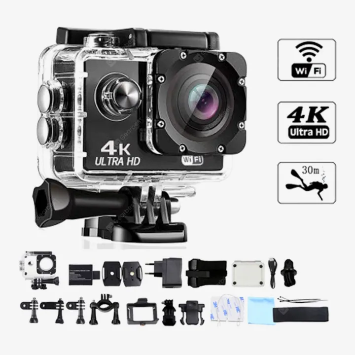 4K%20Ultra%20Hd%20Wi-Fi%20Action%20Sport%20Camera%20%7C%20Multifunctional%20Action%20Camera%20For%20Beginners%20-%20Image%202