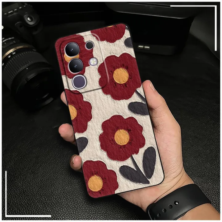 Anti-knock%20Waterproof%20Phone%20Case%20For%20VIVO%20Y29%204G/T4X%205G/Y300T%20Back%20Cover%20flower%20Phone%20Pouch%20Anti-dust%20Cute%20TPU%20Full%20wrap%20-%20Image%207