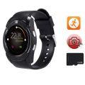 V8 Sim Support With Camera Smartwatch. 