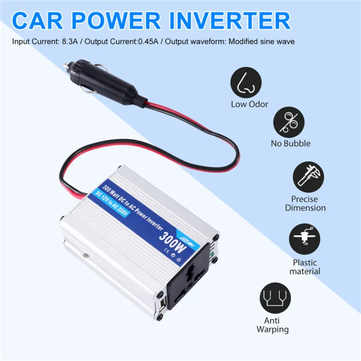 Kqueebee%20Car%20Power%20Inverter%20Converter%20300W%20Inversor%2012%20V%20220%20V%20Voltage%20Converter%2012V%20to%20220V%20Inverter%2012V%20220V%20Convertidor%20-%20Image%207