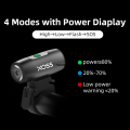 Flashlight Car Headlight Mountain Waterproof Bicycle XL200XOSS Bicycle Light 200lm Headlight Tpye-C Rechargeable Bicycle. 