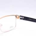 Golden Rectangular NISU Unisex Changeable Glasses. 