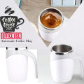 Automatic Coffee Mug With Magnetic Stirrer. 