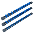 3 PCS Socket Organizer Universal Socket Organizer Rail Bracket Socket Wrench Storage Rack. 