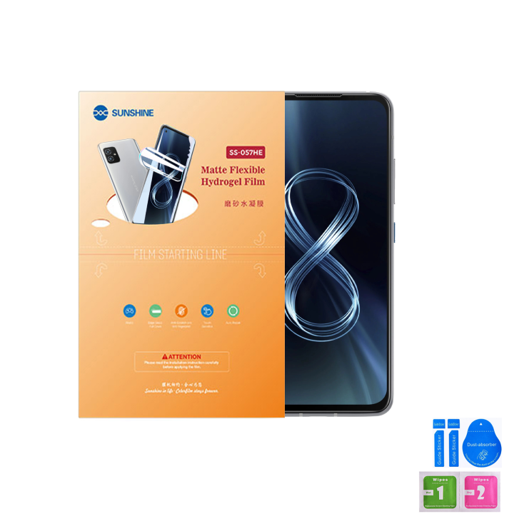 Sunshine%20Asus%20Zenfone%208%20Unbreakable%20Matte%20Gaming%20Hydrogel%20Membrane%20Screen%20Protector%20(Not%20A%20Tempered%20Glass)%20-%20Image%203