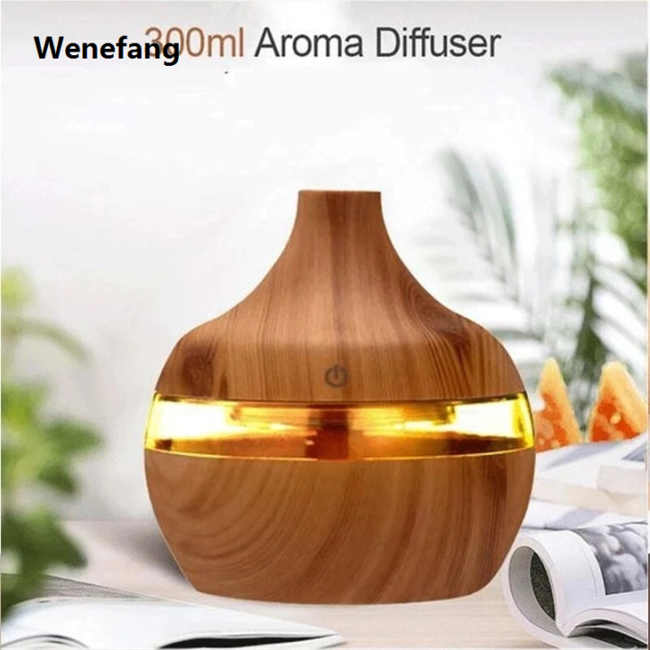 Wenefang%20300ml%20Humidifier%20Electric%20Aroma%20Air%20Diffuser%20Wood%20Ultrasonic%20Air%20Humidifier%20Essential%20Oil%20Aromatherapy%20Cool%20Mist%20Maker%20For%20Home%20-%20Image%205