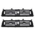 FORIDE 2X Car Dashboard Central Fresh Air Vent Grille Outlet for 6 Series F06 F12 F13 630 635 640 645 650 64229197486. 