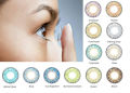 FL color contact lens (without lens solution). 