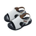 Childrens Velcro Sandals Summer Toddler Boys Outdoor Ultra Soft Baby Non-Slip Odor-Resistant Open-Toe Beach Shoes. 