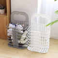 Foldable Dirty Clothes Basket Wall Hanging Laundry Basket (Colour May Vary). 