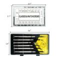 Eyeglass Repair Kit Sunglasses Repair Kit With Nose Pads Screws Screwdriver Tweezers For Watch Clock Spectacle Repair. 