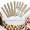 Men Women Hairdressing Salon Ruler Comb Barber Comb Clear Scale Styling Combs Laser. 