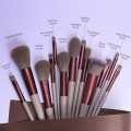 Bizzy 13pcs Makeup Brushes Cosmetic Full Set Soft Hair Female Make Up Tools Foundation Brush Eyeshadow Complete Kit. 