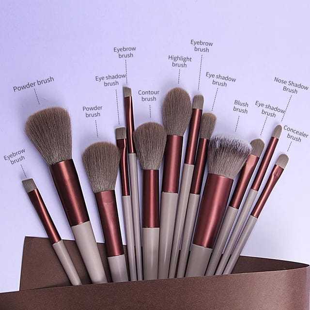 Bizzy%2013pcs%20Makeup%20Brushes%20Cosmetic%20Full%20Set%20Soft%20Hair%20Female%20Make%20Up%20Tools%20Foundation%20Brush%20Eyeshadow%20Complete%20Kit%20-%20Image%204
