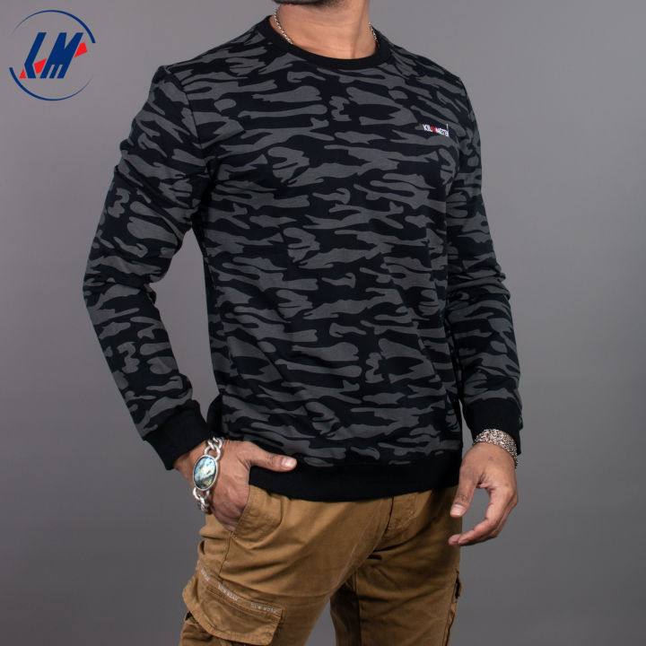 KILOMETER%20Black%20Round%20Neck%20Sweat%20Shirt%20FOR%20Men%20KM%20ST%20B2%20-%20Image%203