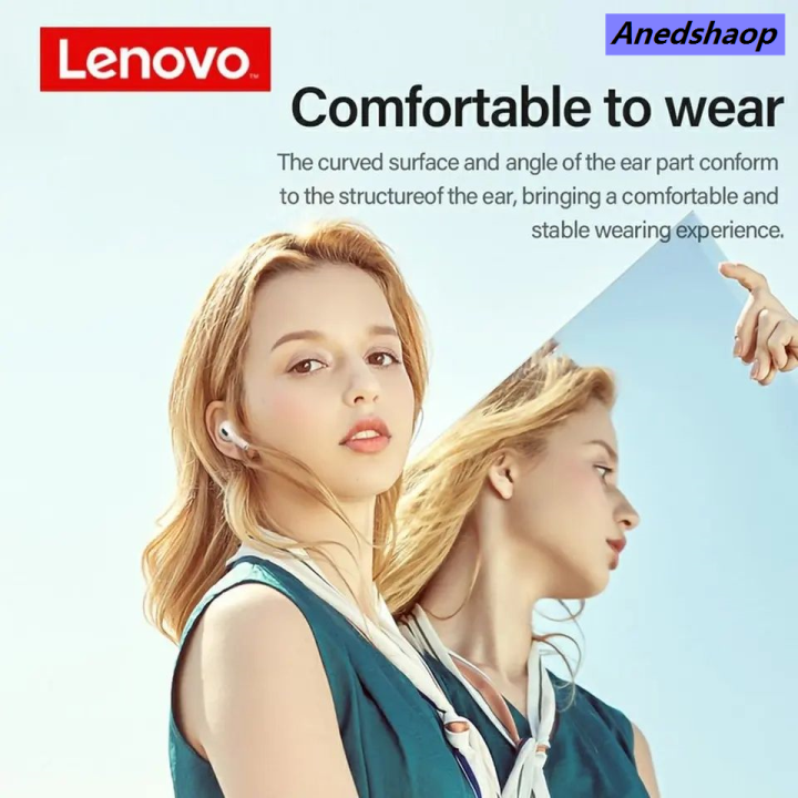 NEW%20Anedshaop%20Lenovo%20LP40%20Black%20Wireless%20Earbuds%20TWS%20Live%20Pods%20Bluetooth%20Luxury%205.0%20Stereo%20Bass%20Earphone%20Touch%20Control%20with%20Mic%20-%20Image%205