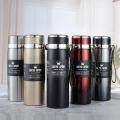 800ml Thermal Water Bottle Thermos Vacuum Flask Double Stainless Steel Coffee Tea Insulated Cup Leakage-proof for Office. 