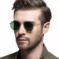 Metal Hexagon Frame Sunglasses for men. 