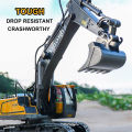 11CH Alloy Remote Control Excavator Car. 