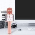 Professional BT Wireless Microphone Karaoke peaker KTV Music Player inging Recorder Handheld Microphone. 