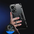 Vantime Case for OnePlus Nord 2T 5G Metallic Ring Stand Armor Hard Back Protective Casing. 