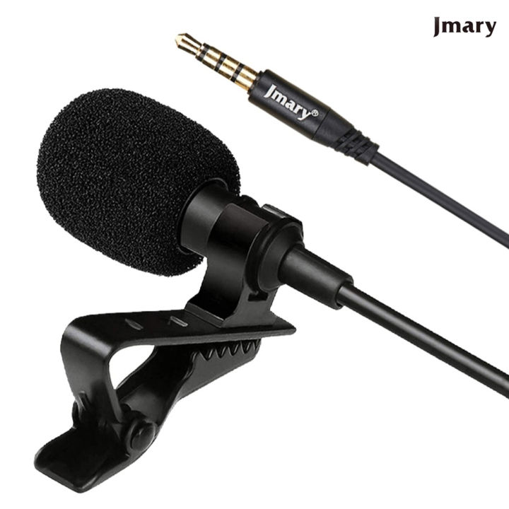 Jmary MCR1 3.5mm Professional Omnidirectional Condenser Lavalier