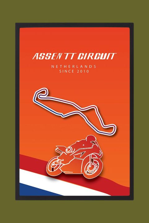 Assen%20TT%20Circuit%20Netherlands%20Motorsport%20Poster%20Art%20%7C%20Wall%20Frame%20-%20Image%204