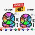 RGB Light Buy 1 Get 1 Free RGB 5M Strip Multicolored Led Strip Lights. 