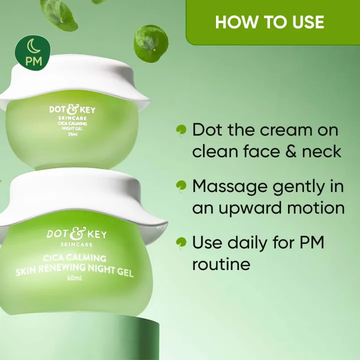 Dot%20&%20Key%20CICA%20Calming%20Skin%20Renewing%20Night%20Gel%20%20with%20Niacinamide,%20Green%20Tea%20&%20Hyaluronic%2060ml%20-%20Image%203