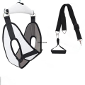 Stretch frame strap orthosis cervical vertebral gate device neck flex muscle release neck traction suspension correction breathable storage bag neck traction spine. 