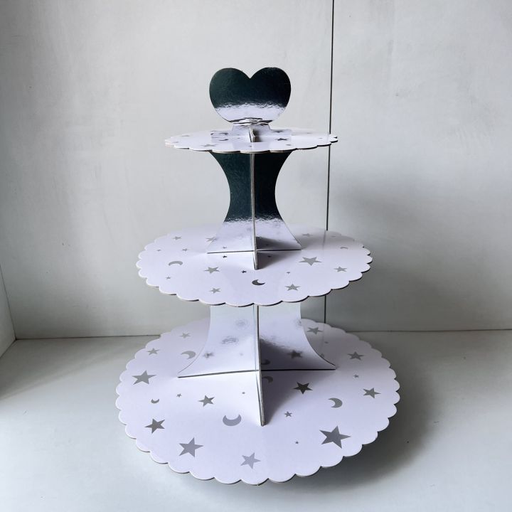 Ichhya Store Star Moon Cupcake Stand