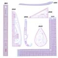 1pc Sewing French Curve Ruler Measure Dressmaking Tailor Drawing Template Craft Tool Set Costura Sewing Machine Accessories DIY. 