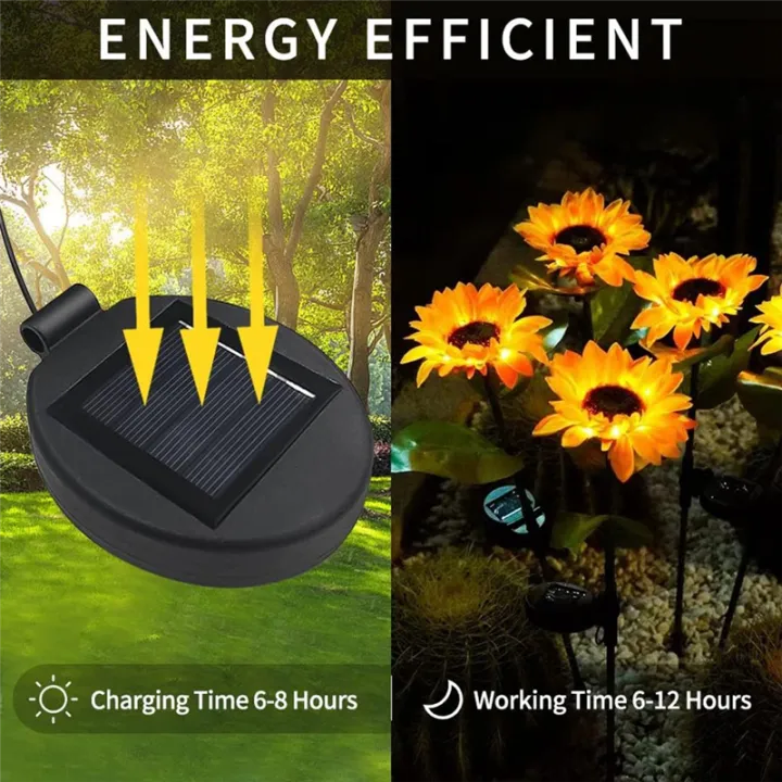 NAMUNY%204PCS%20Solar%20Lantern%20Top%20LED%20Panel%20Lantern%20Lid%20Lights%20Replacement%20for%20Outdoor%20Flower%20DIY%20Solar%20Flower%20Lights%20Garden%20Patio%20-%20Image%208