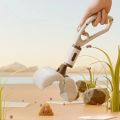 Portable Dog Pooper Scooper for Large Small Dogs, Dog Poop Scooper with Bag Attachment, Easy to Use for Grass, Dirt, Gravel, Indoor Outdoor Pet Poo Catcher on Walks (Brown). 