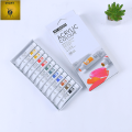 Art Ranger Artist Acrylic Color Set 12 Tubes Set Each 12ML. 