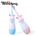 Wenefang New Smart Electric Toothbrush Household Children Rotating Cute Bunny Cartoon Kids Portable Sonic Non-Slip Soft Fur Toothbrush. 