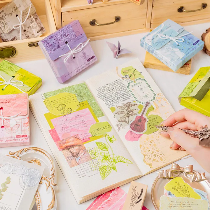 Sweet%20Journal%20100PCS%20Paper%20Laboratory%20Series%20Memo%20Pad%20Boxed%20Material%20Paper%20Notes%20Diary%20Journal%20Craft%20Decorative%20DIY%20Scrapbooking%20-%20Image%203