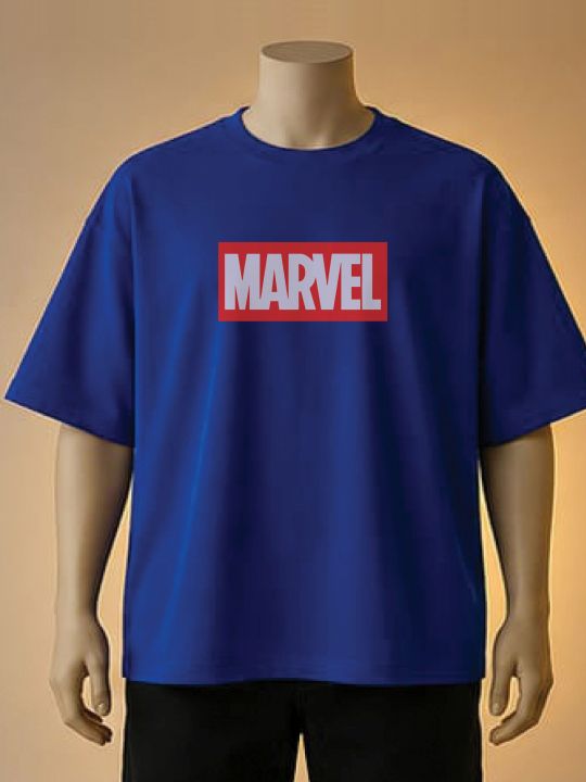 Marvel%20Classic%20Box%20Logo%20Printed%20T-Shirt%20(Maroon,%20White,%20Cream,%20Black,%20Brown,%20Blue)%20-%20Image%202