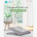 COTECi Crystal Clear Hard Shell Case for MacBook Air 13.6 M2 A2681 2022 Macbook Air M2 Case. 