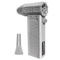 Fullhaodd Blower Turbo Jet Fan 140,000RPM Power Display Handheld Mini Duster High Speed Duster Cleaning Tool,Violent Blower Gray. 