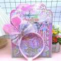 New Childrens Rabbit Ear Headband Furong Leather Three-dimensional Bubble Girl Princess Dress Up Cartoon Sticker Gift. 