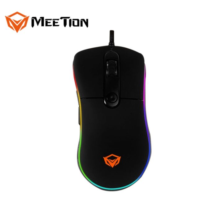 MeeTion MT-GM20 Chromatic RGB Gaming Mouse - Black