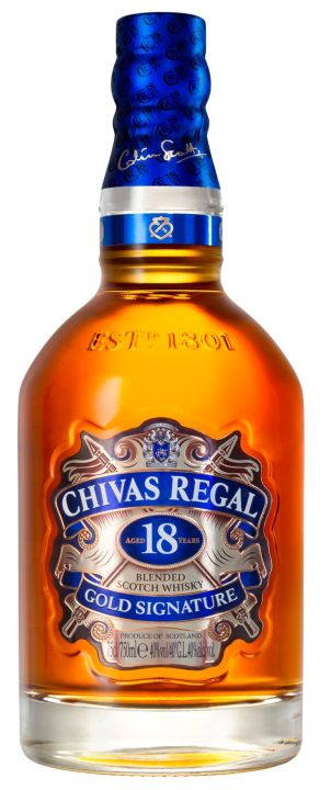 Chivas Regal Gold Signature Aged 18 years Scotch Whiskey 1Litre
