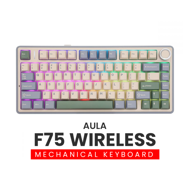 AULA%20F75%2075%25%20Hot%20Swappable%20Wireless%20Gaming%20Mechanical%20Keyboard,%20Gasket%20Mount,%20PBT%20Keycaps,%20Pre-lubed%20Switches,2.4GHz/USB-C/BT5.0%20RGB%20Backlit%20-%20Image%208