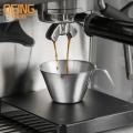 90/200ml Stainless Steel Coffee Measuring Cup Espresso Extraction Double Mouth Double Scale Cup Kitchen Coffee Measuring Tool. 